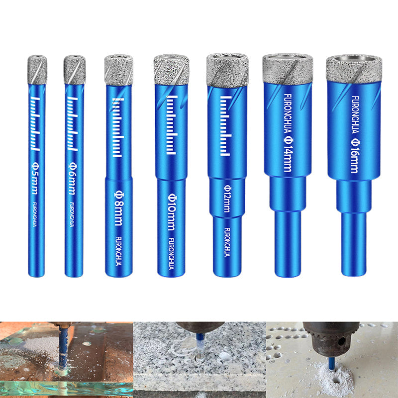 Brazed Dry Drill Hole Drill Bits