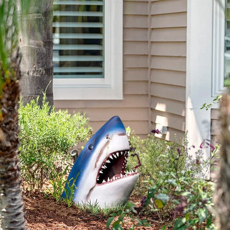 🦈Shark Garden Art Statue Decoration