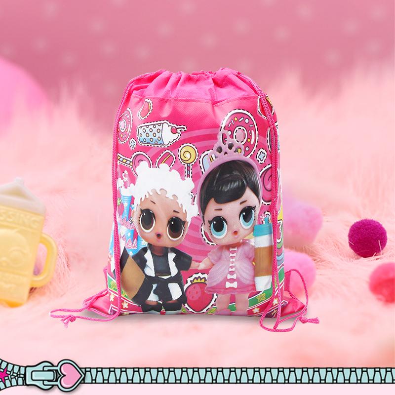 Dolls Figures Drawstring Pockets