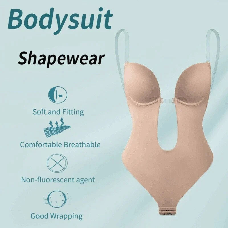 Backless Body Shaper Bra