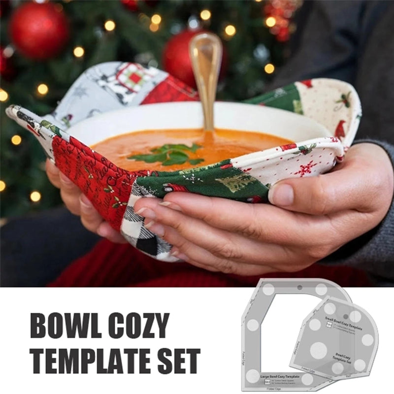 Bowl Cozy Template Cutting Ruler Set