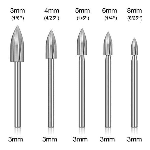 Wood Carving & Engraving Drill Bit Set