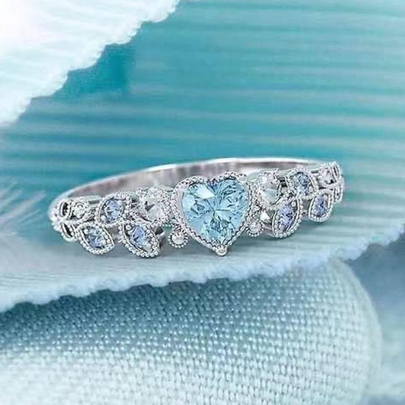 Fashion Heart Diamond Ring