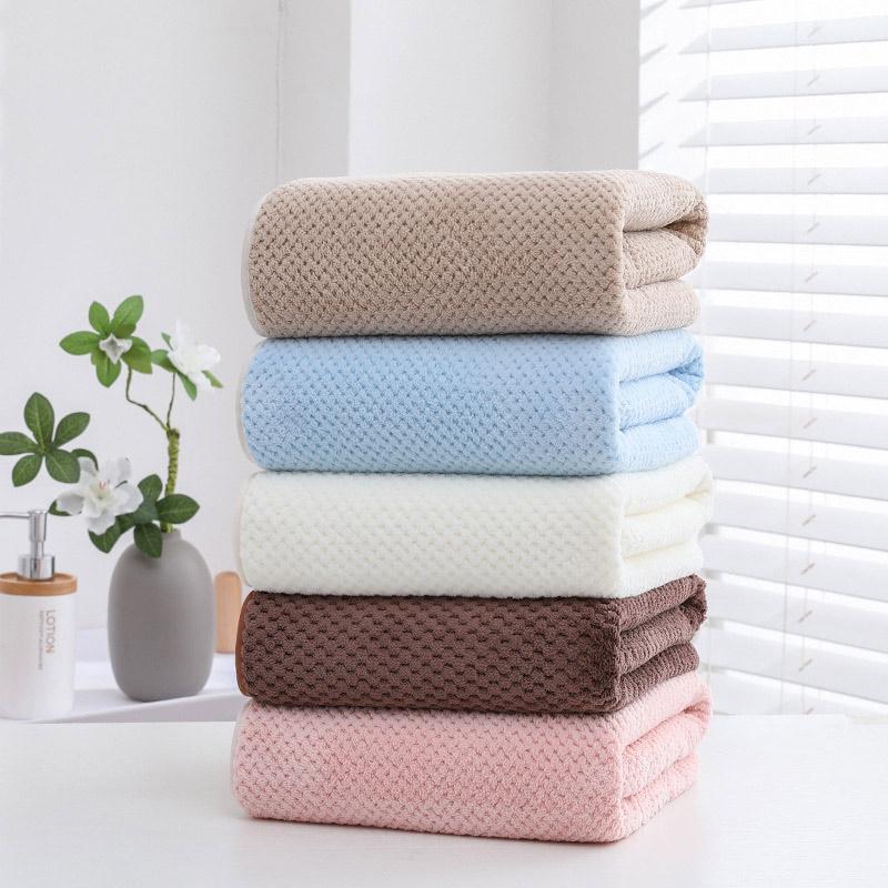 Coral Fleece Bath Towel