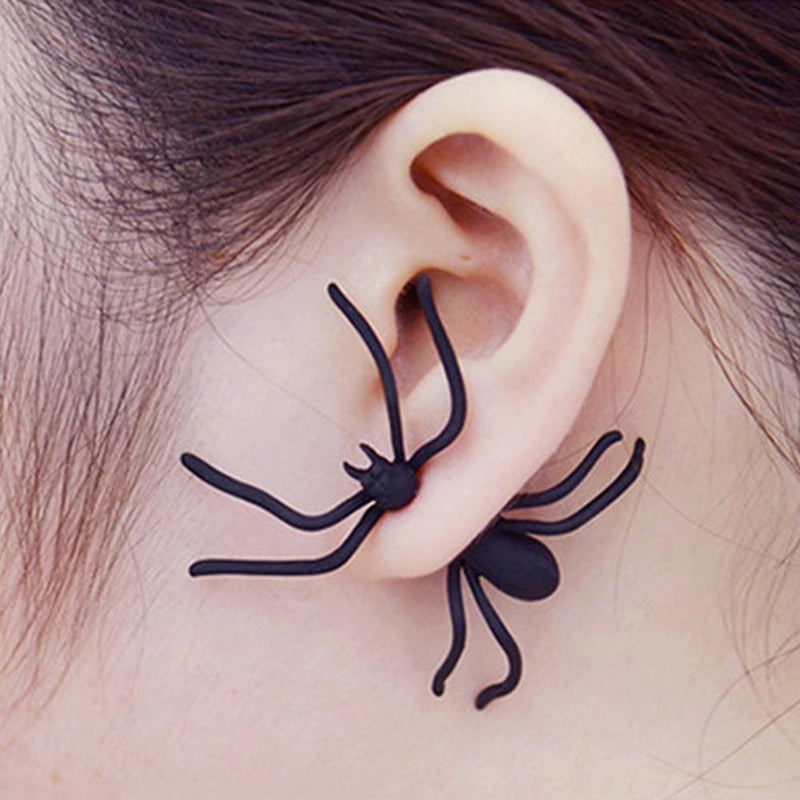 Halloween Gothic Spider Earrings