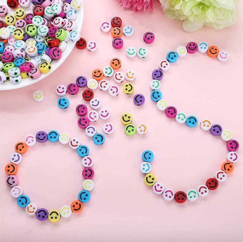 Smile Face Beads DIY Bracelets