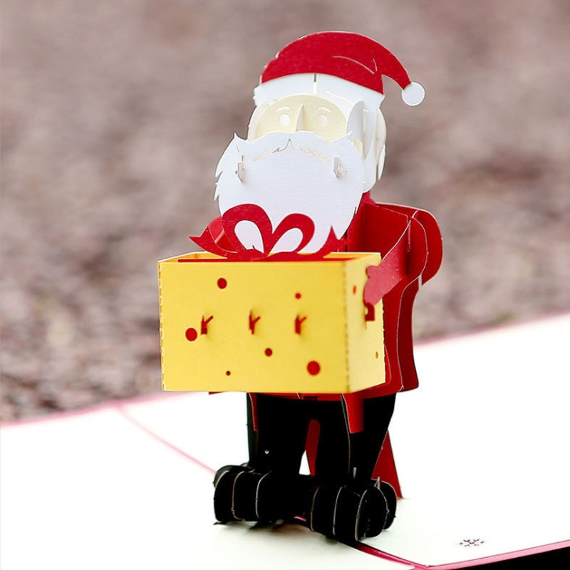 Santa Clause Pop Up Card