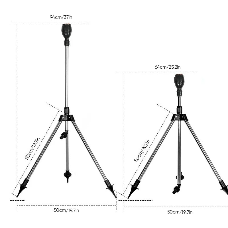 Rotating Tripod Sprinkler