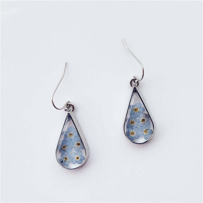 Drop Shape Resin Earrings