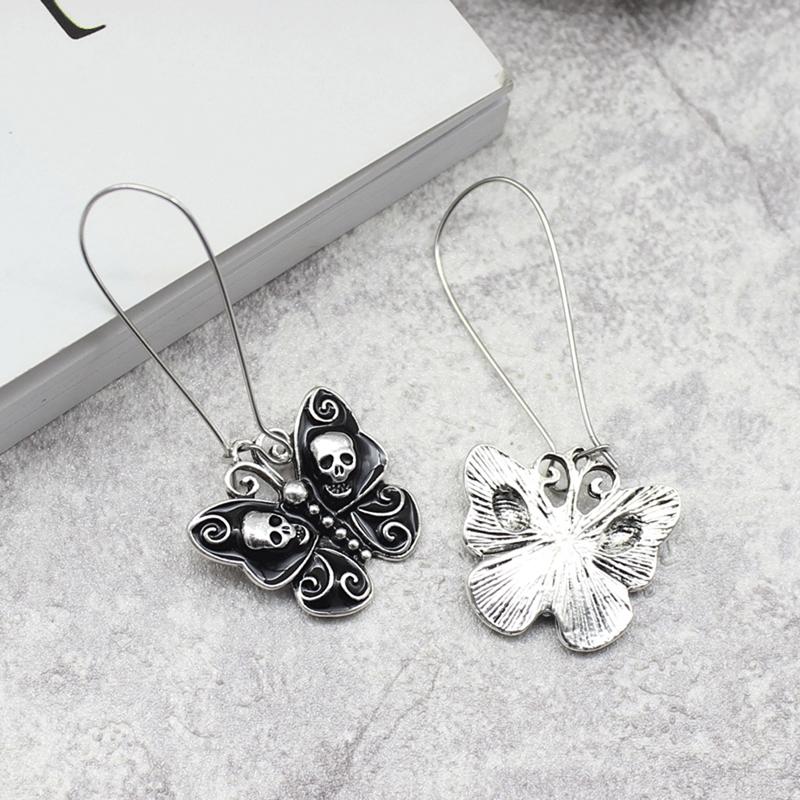 Black Butterfly Earrings