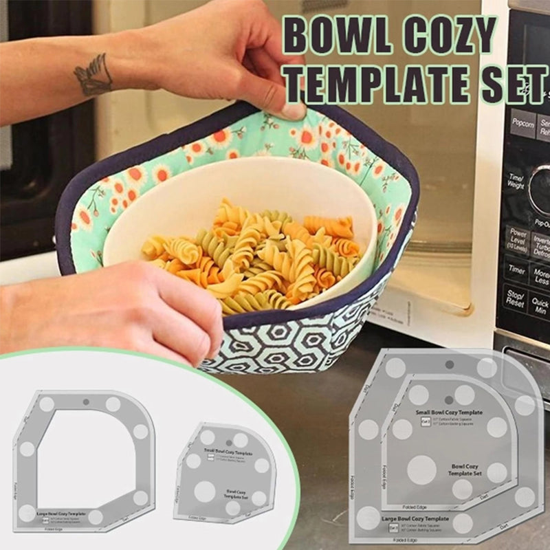 Bowl Cozy Template Cutting Ruler Set