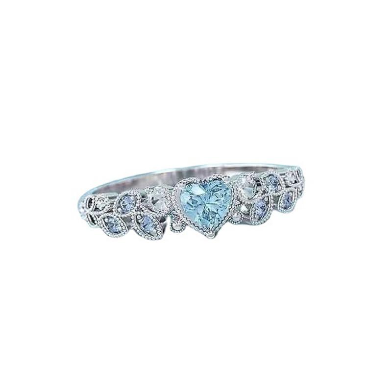 Fashion Heart Diamond Ring