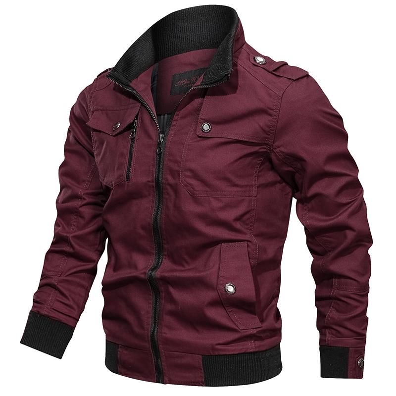 Men's Casual Solid Color Jacket