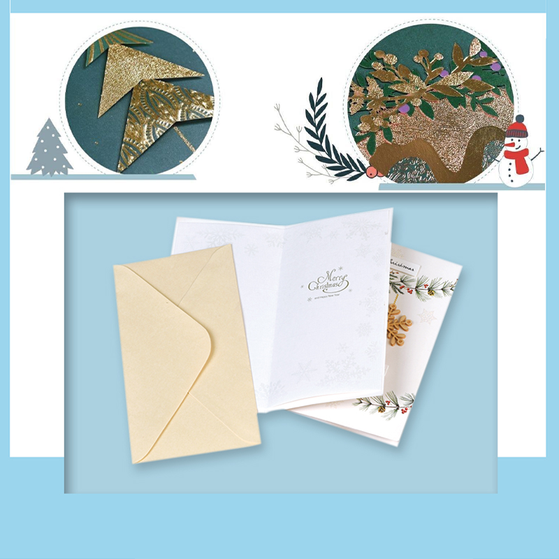 3D Christmas Greeting Cards