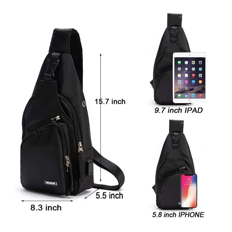 Men's fashion chest bag